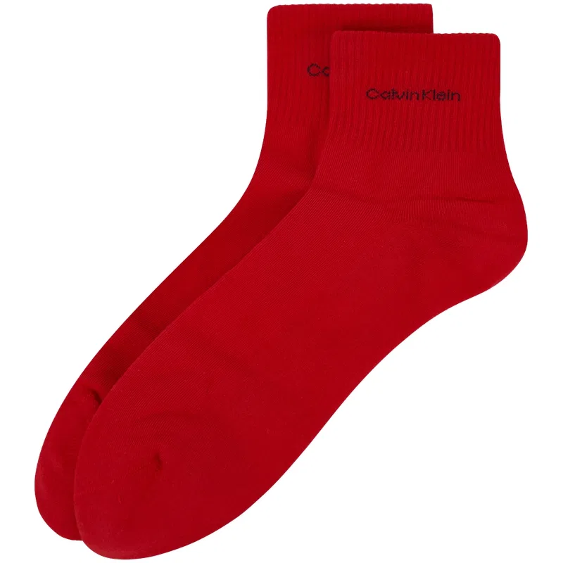 Мужские носки с длиной до щиколотки Calvin Klein, China Red