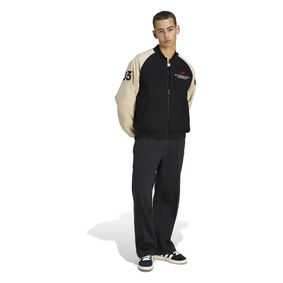 Мужская куртка с капюшоном adidas JKT KE2243, Черный — фото 3