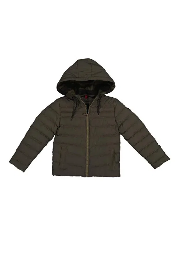 Детское пальто для мальчиков с капюшоном Glory Lee Cooper, Khaki