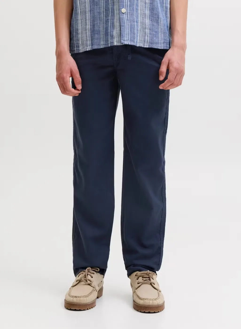 Шорты-джоггеры с завязкой Jack & Jones Junior, темно-синий