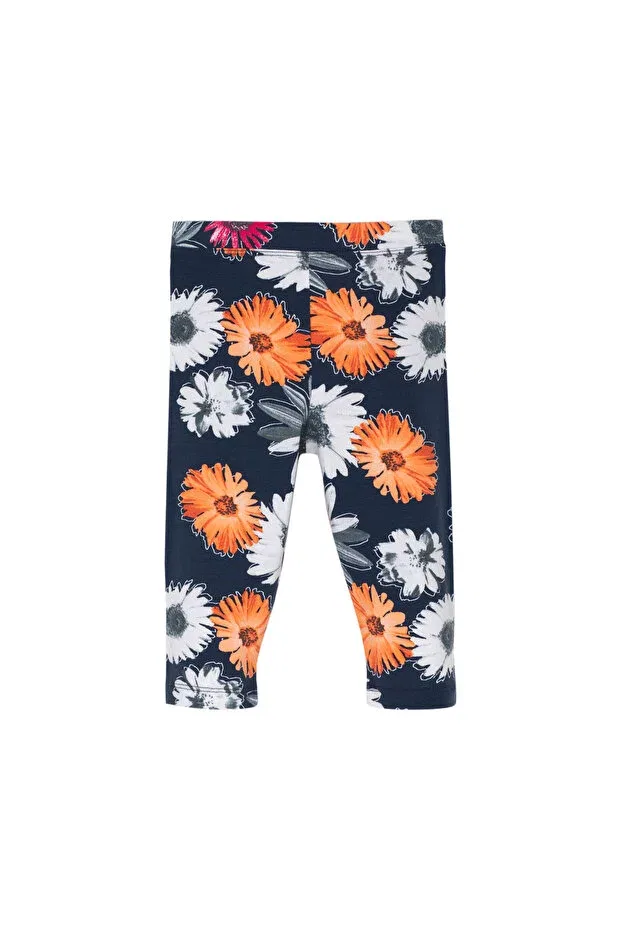 Детские леггинсы с принтом Stylized Sunflower Lovetti, Patterned