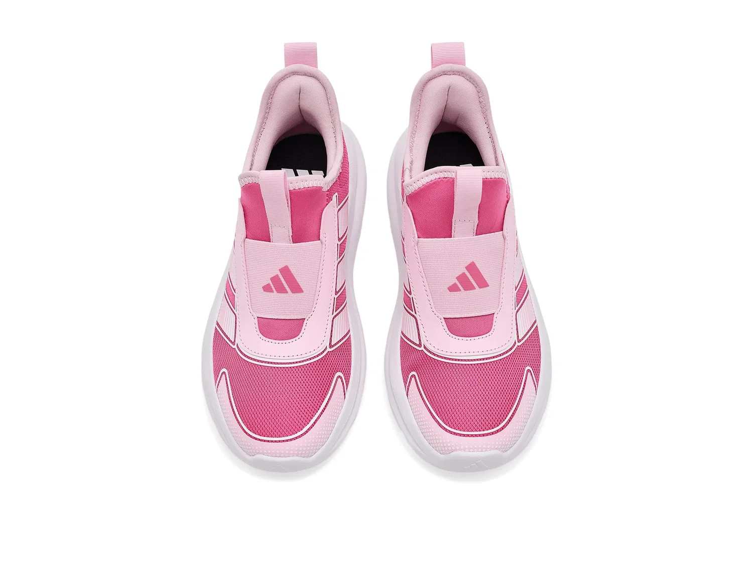 Кроссовки Tensaur Comfort 2 (для маленьких детей) Adidas Kids, Pink Fusion/Clear Pink/White — фото 3