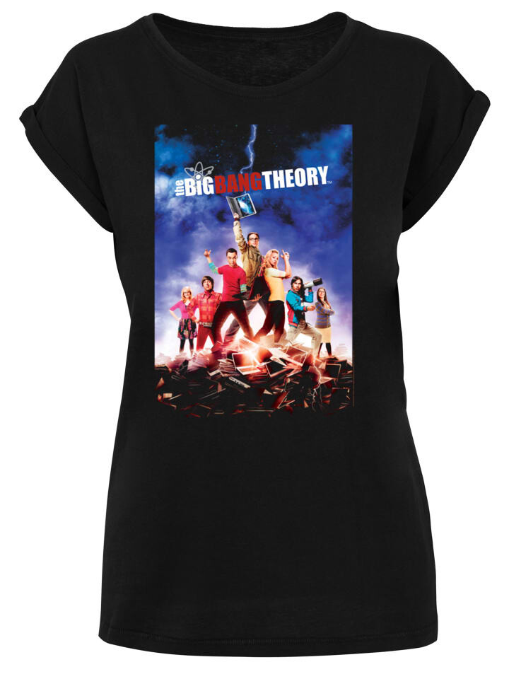

Футболка F4NT4STIC Big Bang Theory TV Serie Character, черный