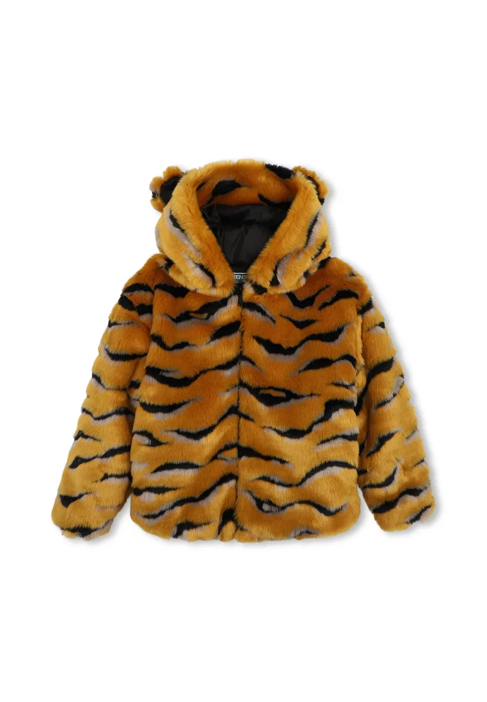Veste à capuche - флисовая куртка Kenzo Kids, Jaune Noir