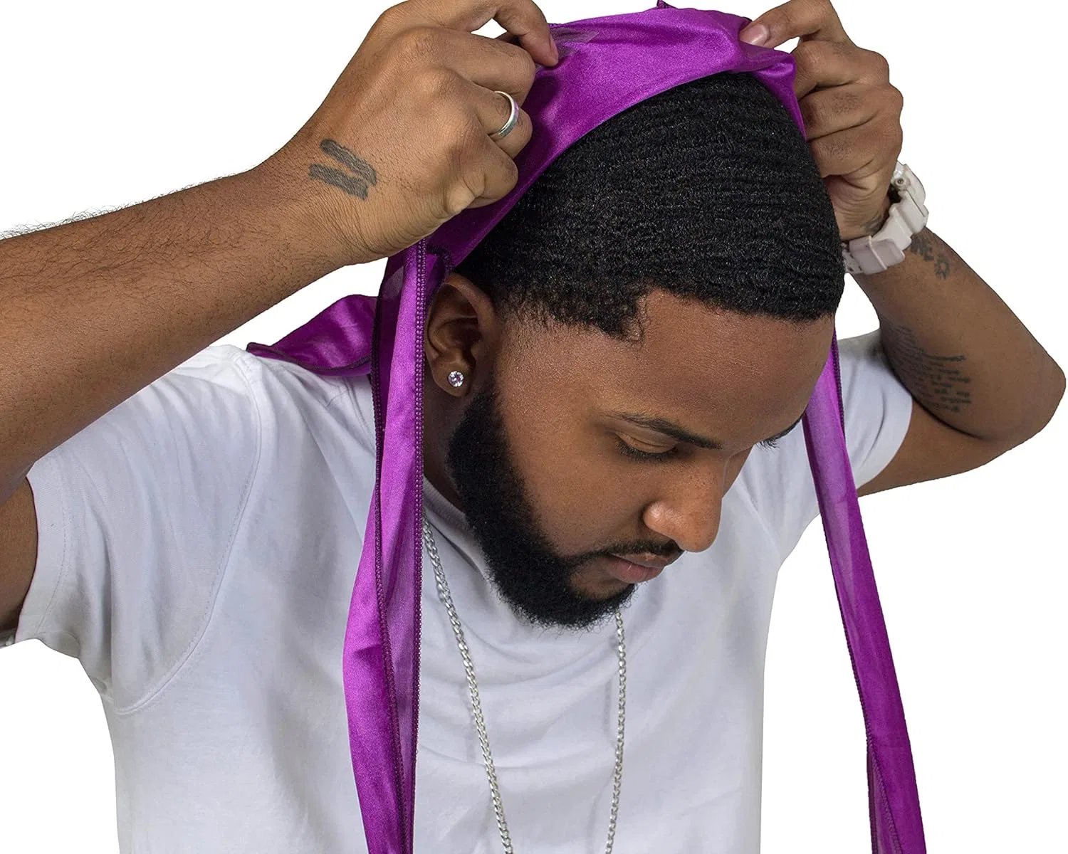Durag Satin, ForceWave, Purple — фото 2