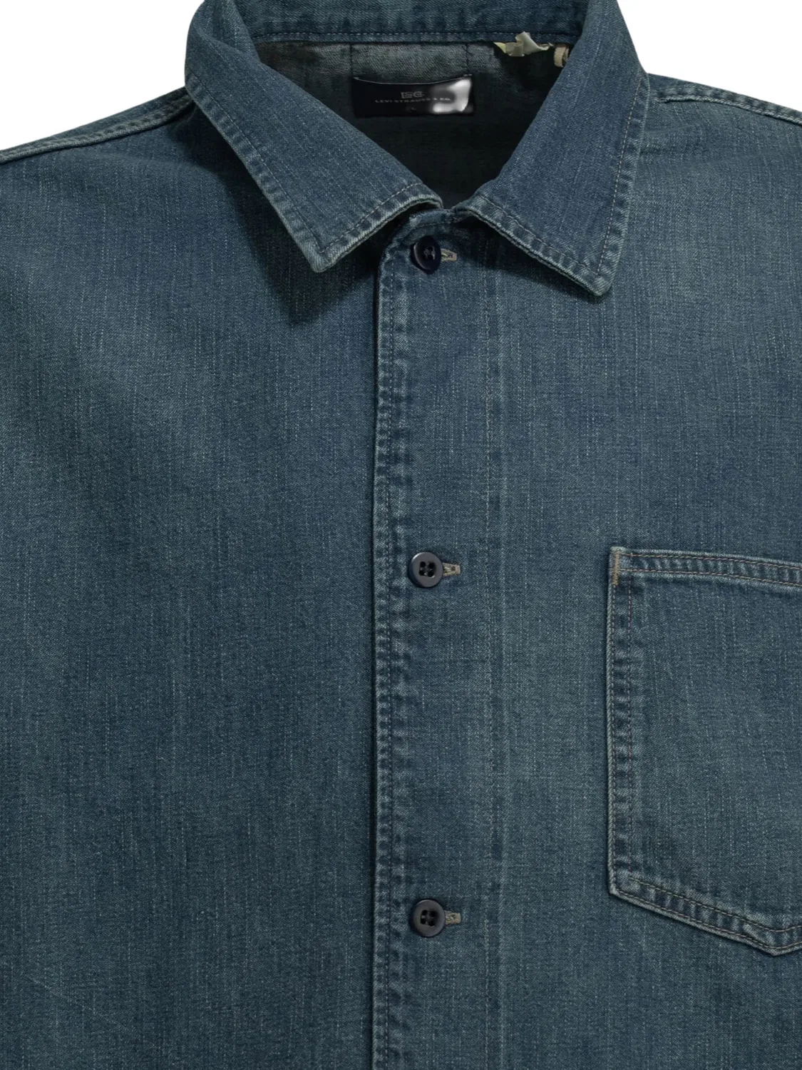 Levi's Рубашка-куртка с нагрудным карманом, синий — фото 2
