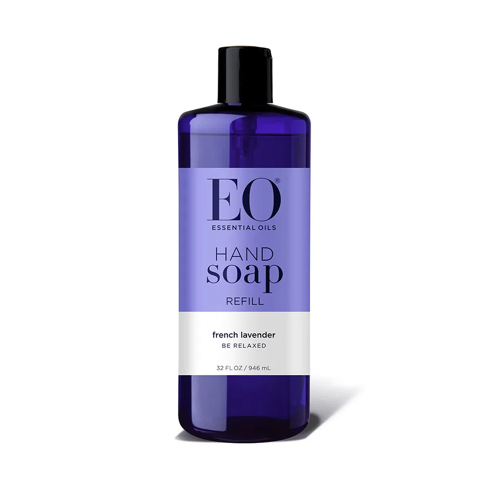 Жидкое мыло для рук French Lavender, EO, набор 2 шт., 32 унции, Лавандовый