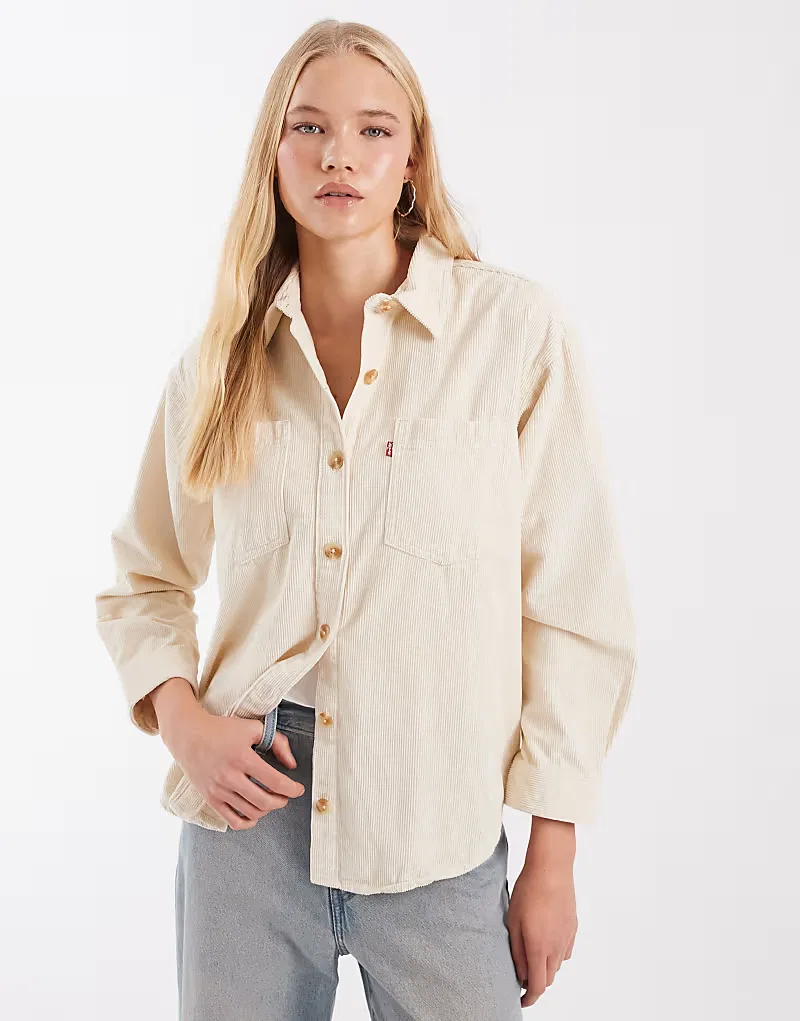 Рубашка Levi's Iris, кремовый