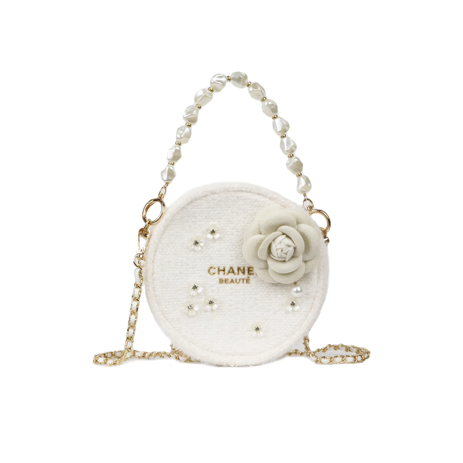 Косметичка с принтом мандала, CHANEL, Черный — фото 2