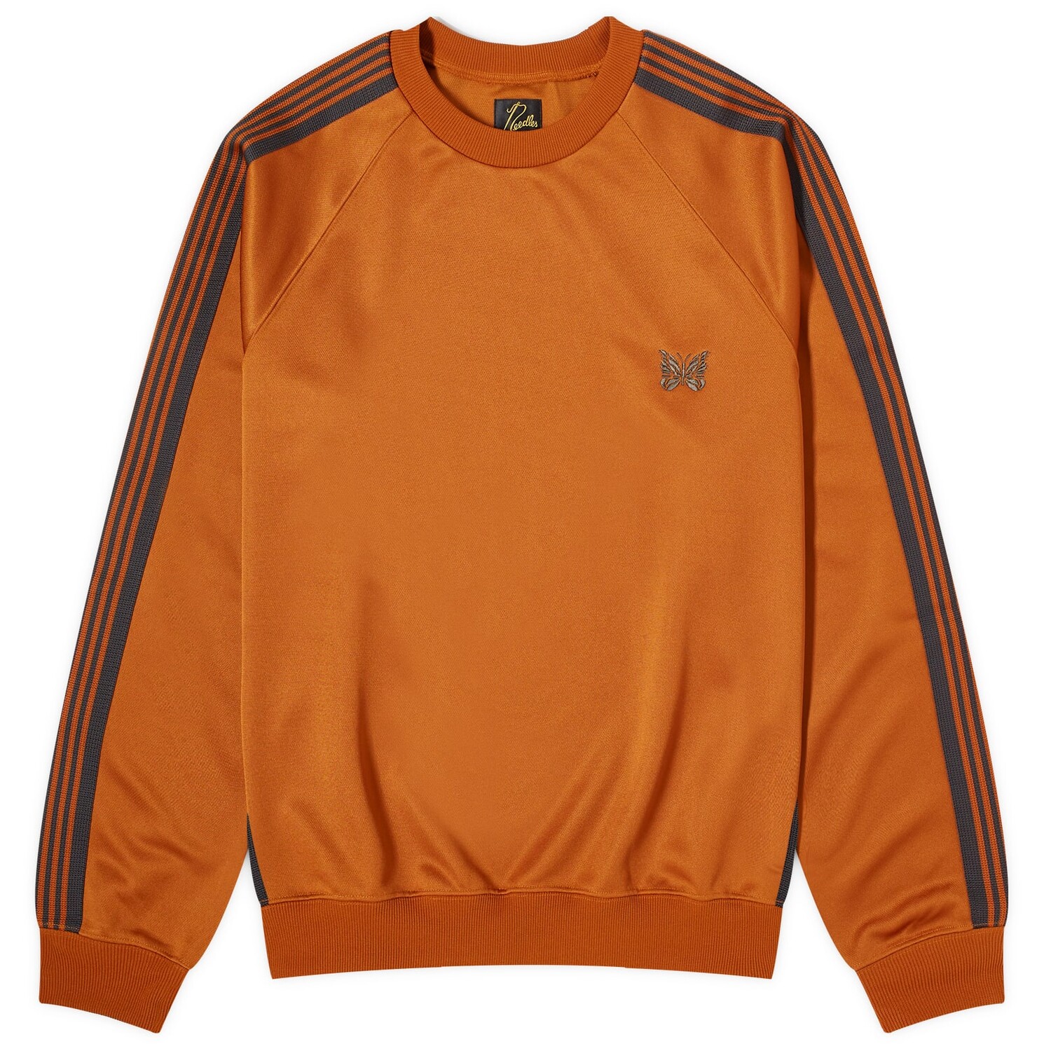 

Свитшот Needles Poly Smooth Crew Neck, оранжевый