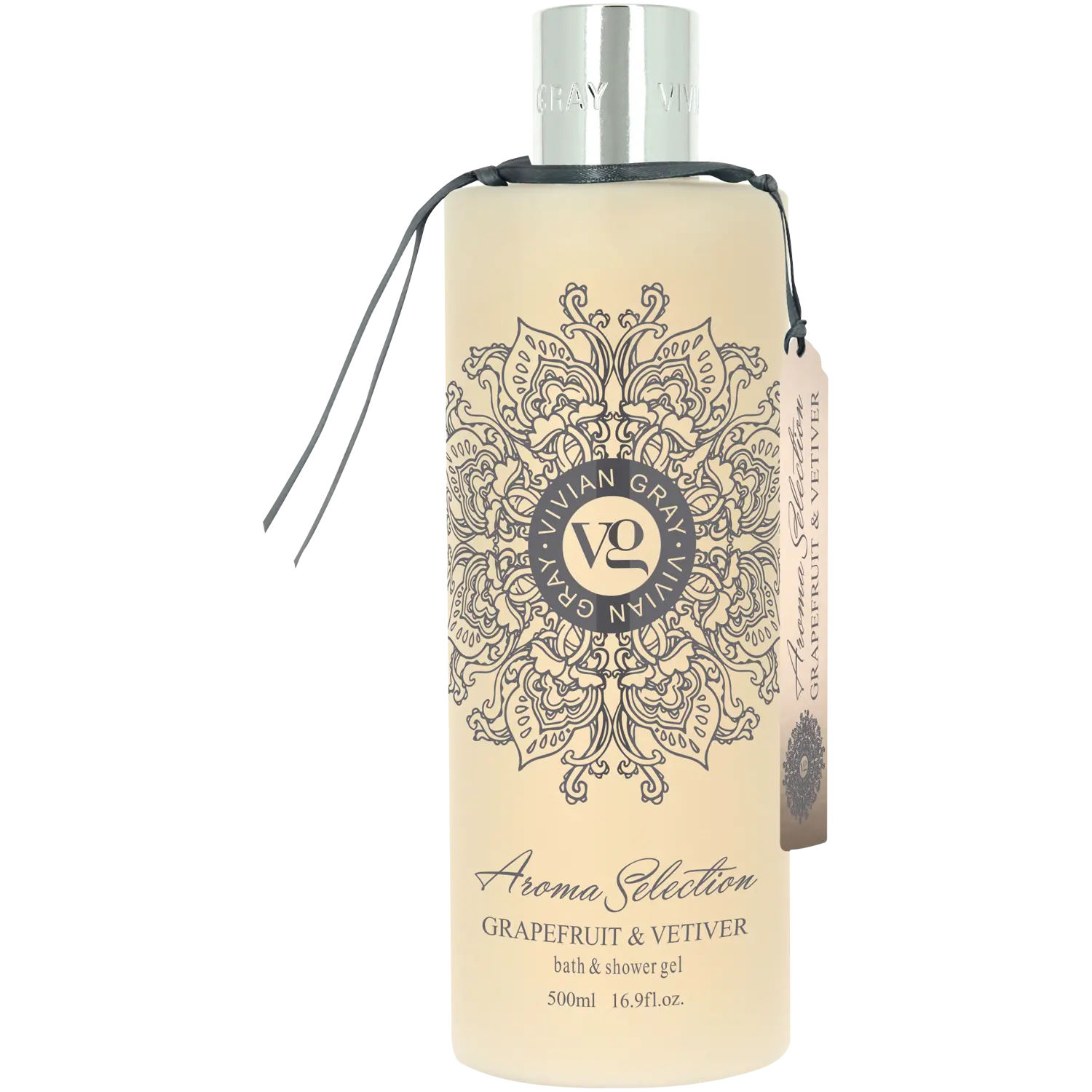 Vivian Gray Aroma Selection Grapefruit & Vetiver ароматный гель для ванны и душа, 500 мл — фото 2