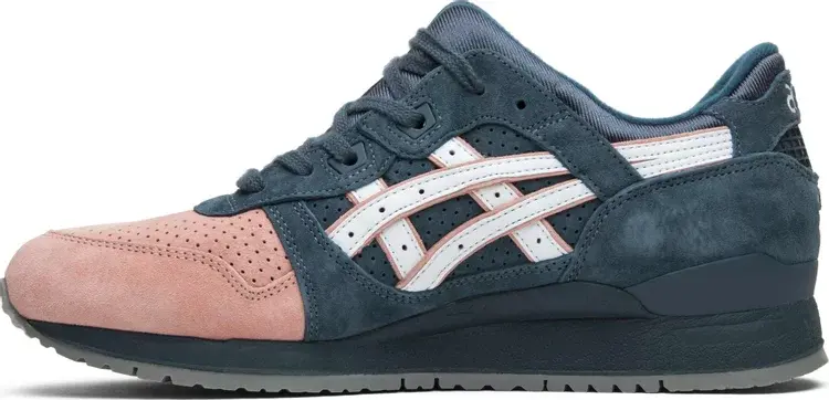 Кроссовки ronnie fieg x gel lyte 3 'salmon toe 2.0' Asics, синий — фото 4