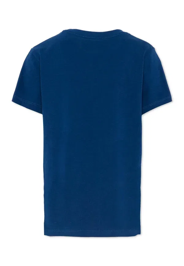 Футболка с вышивкой T-shirt Tru Trussardi Junior, синий — фото 2