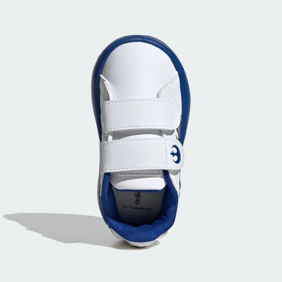 Спортивные кроссовки ADIDAS SPORTSWEAR 'Adidas x Star Wars Grand Court 2.0' белого цвета — фото 3
