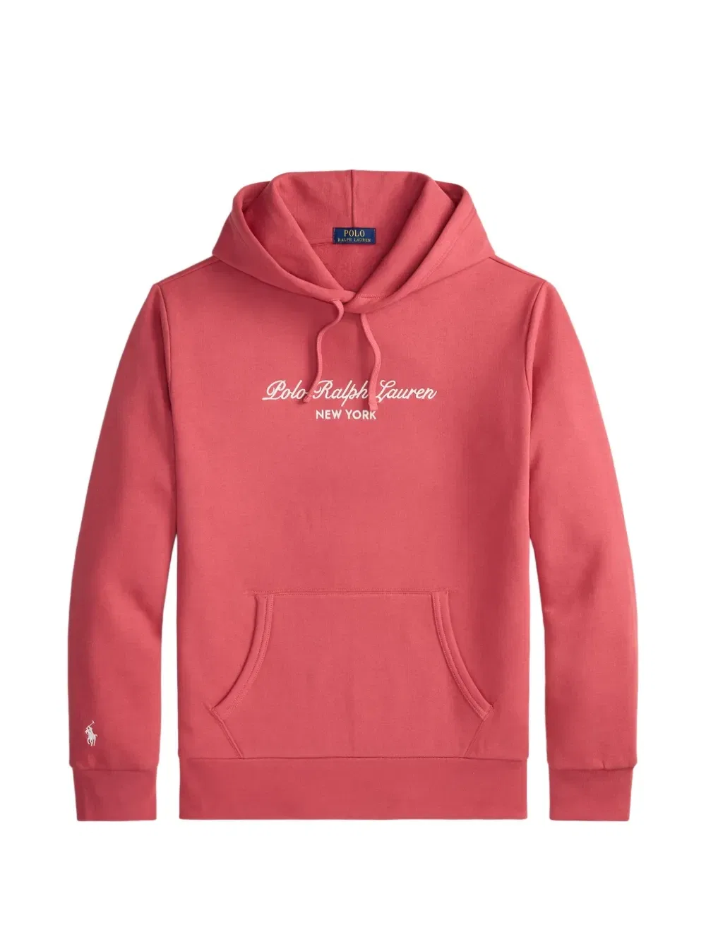 Худи с кулиской и логотипом Polo Ralph Lauren, красный