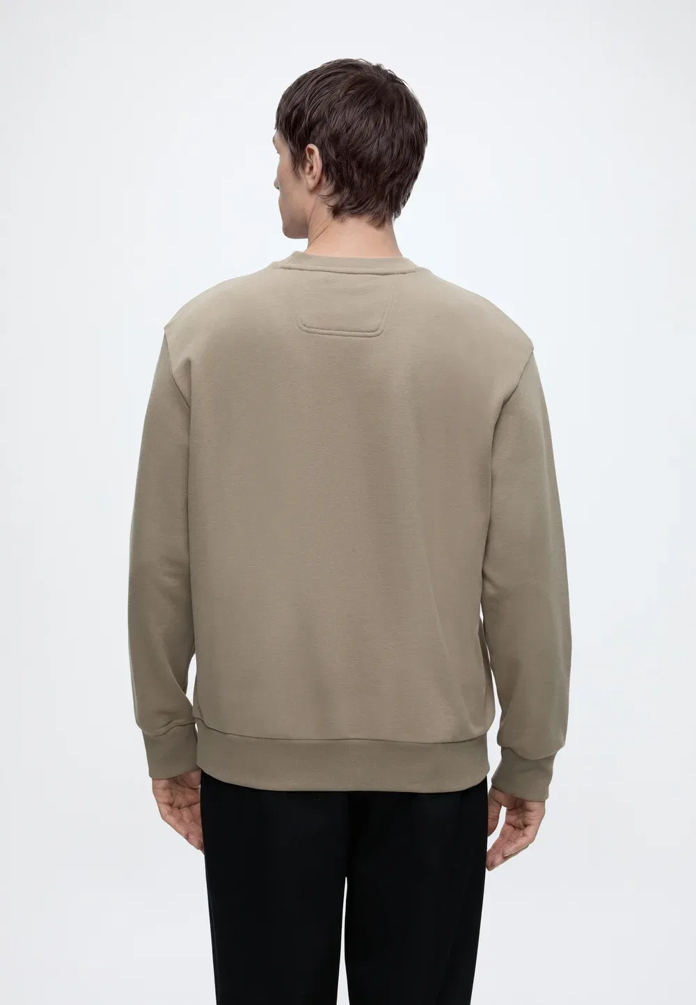 Свитшот с круглым вырезом Boss, Light/Pastel Green — фото 3
