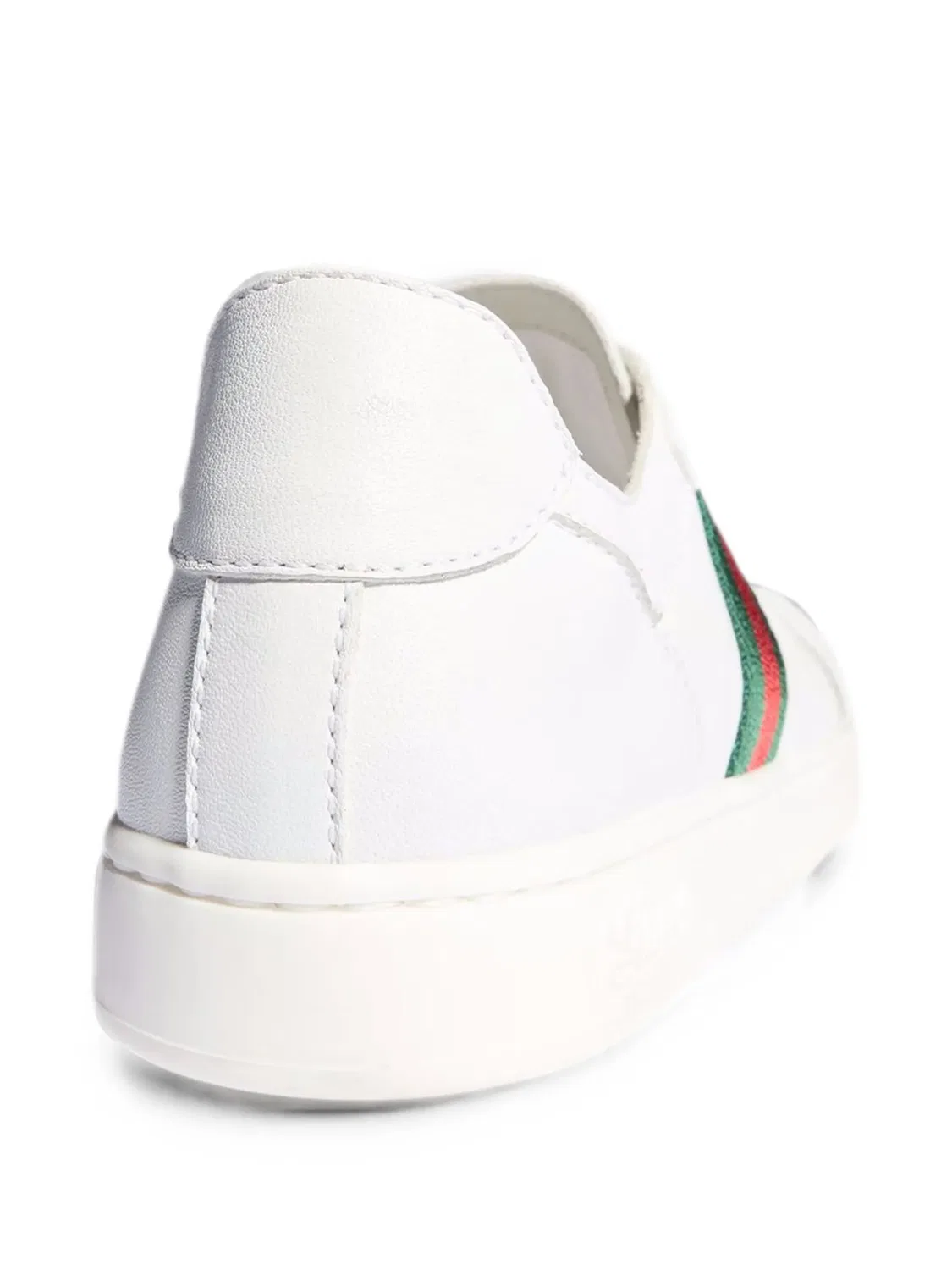 Кроссовки с отделкой Web и логотипом GG Cross Gucci Kids, белый — фото 3