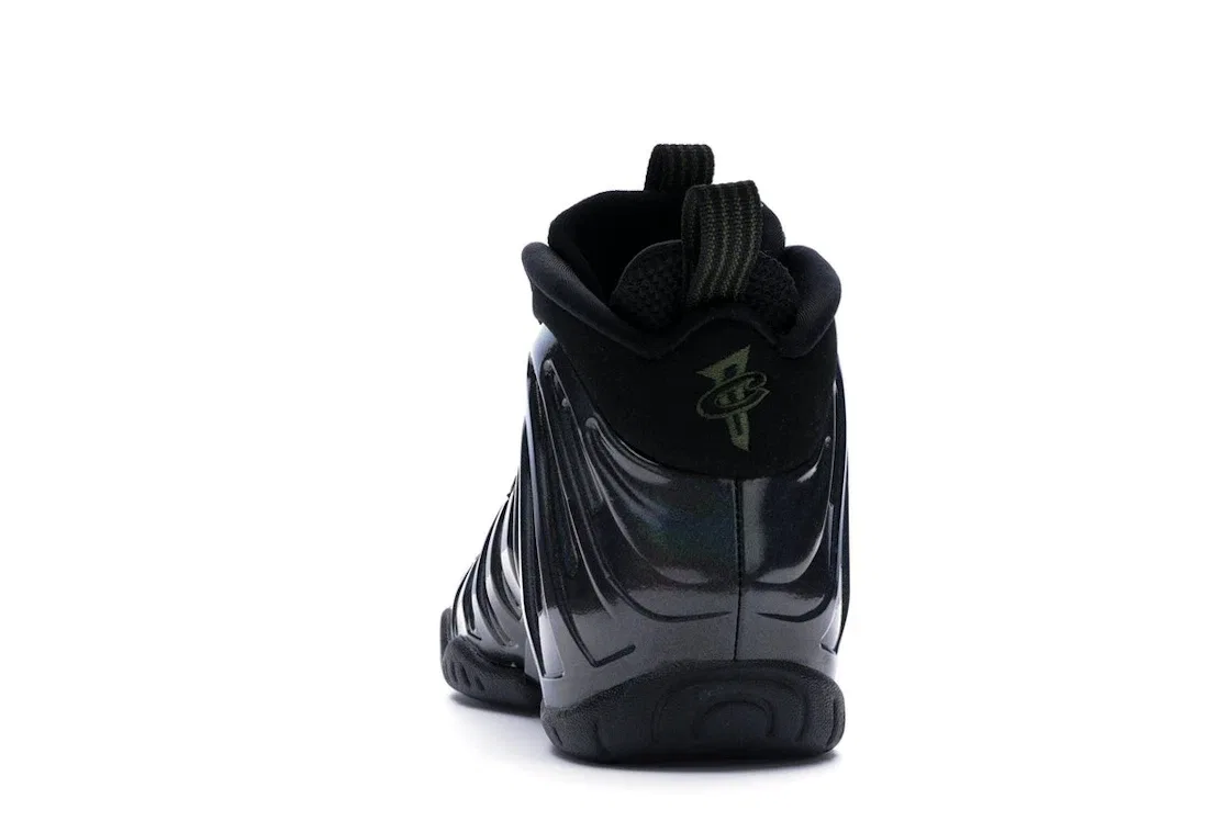 Детские кроссовки Lifestyle с технологией Zoom Air Nike Air Foamposite One, Legion Green/Black-Black — фото 4
