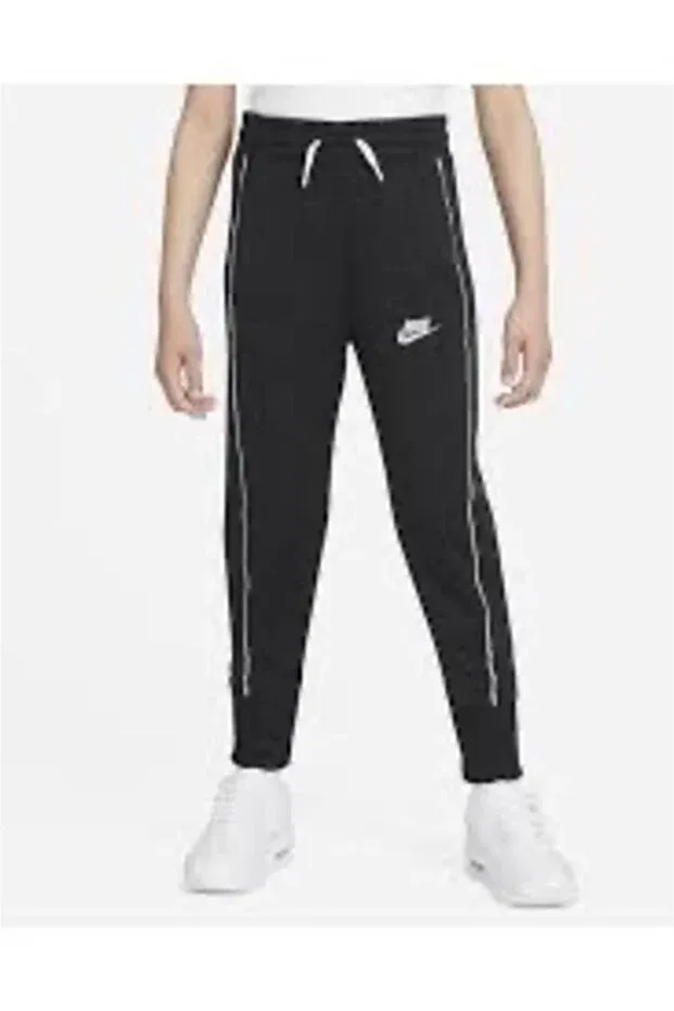 Детский спортивный костюм для девочек без принта Nike, Black — фото 3