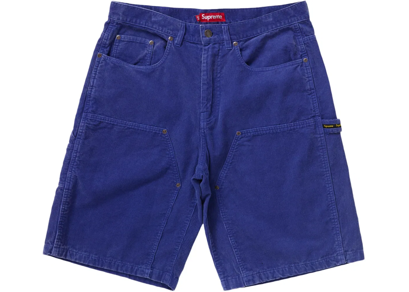 Мужские шорты с двумя накладными карманами Supreme, Blue