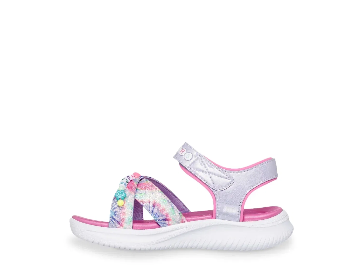 Сандалии Tie Dye BFFs, Skechers, розовый — фото 3