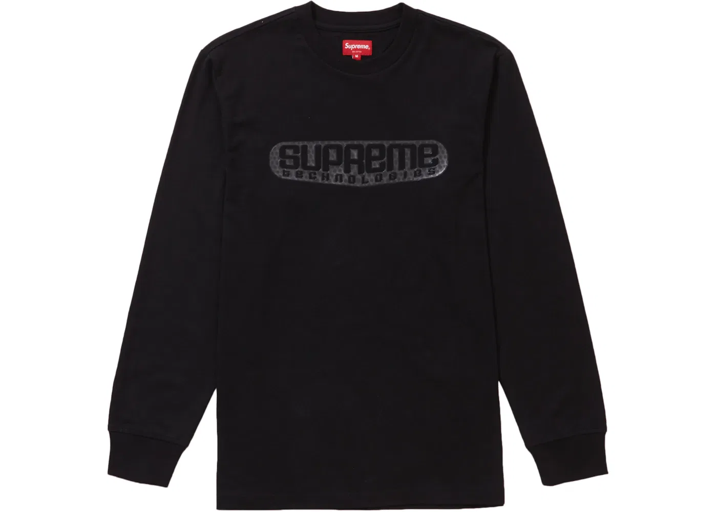 Мужская футболка с длинным рукавом Supreme Top, Black