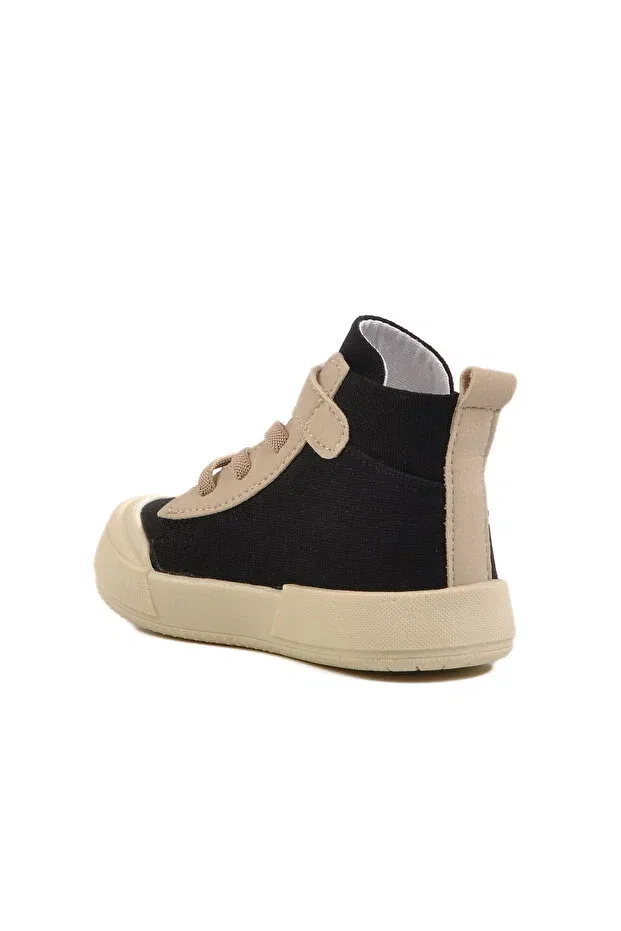 Детские кроссовки для мальчиков с принтом Black Boy Hi Sneaker Aspor, Colored — фото 4