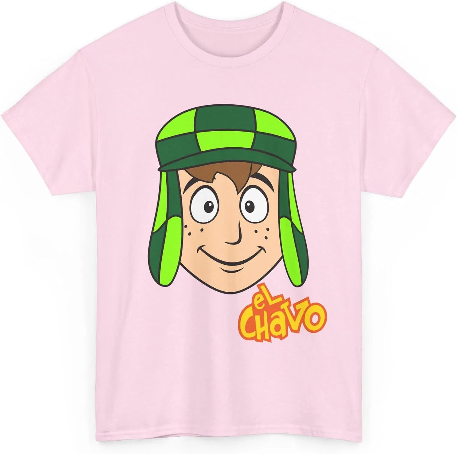 Мужская футболка с принтом El Chavo del 8, светло-розовый — фото 3