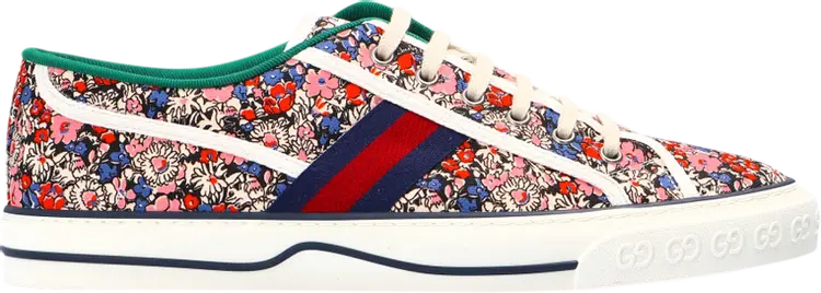 

Кроссовки Gucci Tennis 1977 Floral, разноцветный