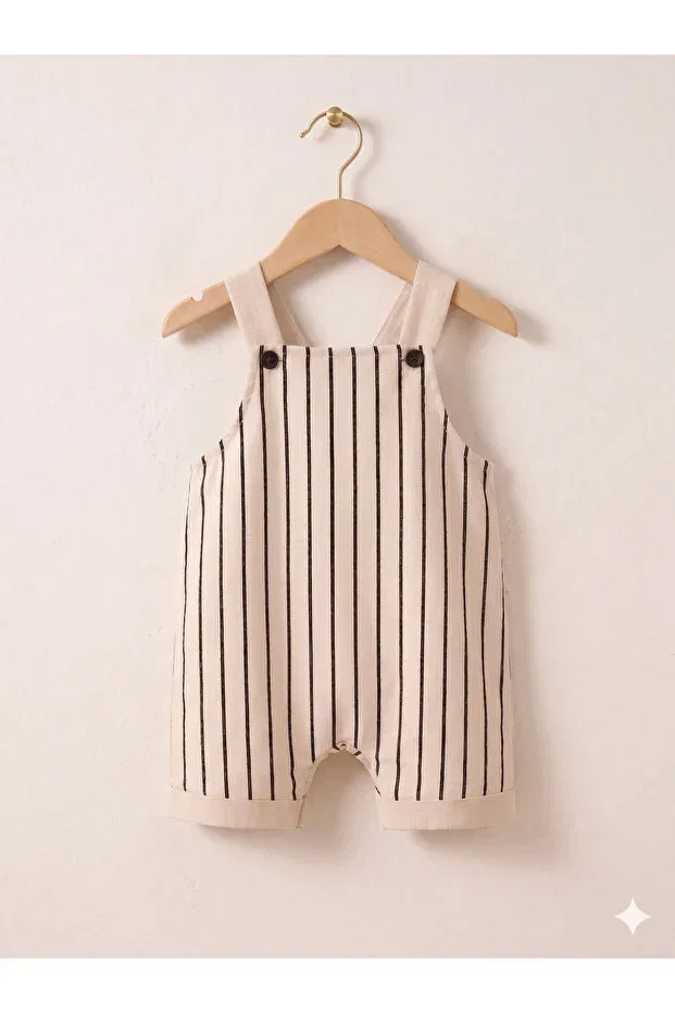 Детский комбинезон для мальчиков классический Genybaby, Beige — фото 4