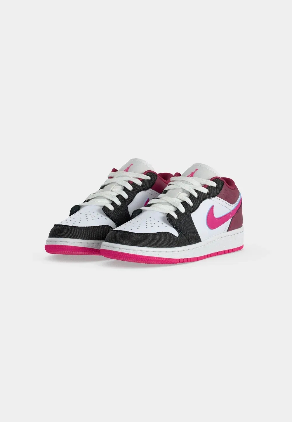 Кроссовки Air 1 se унисекс Jordan, Off Noir/Desert Pink/White/Desert Pink/Baltic Blue — фото 3