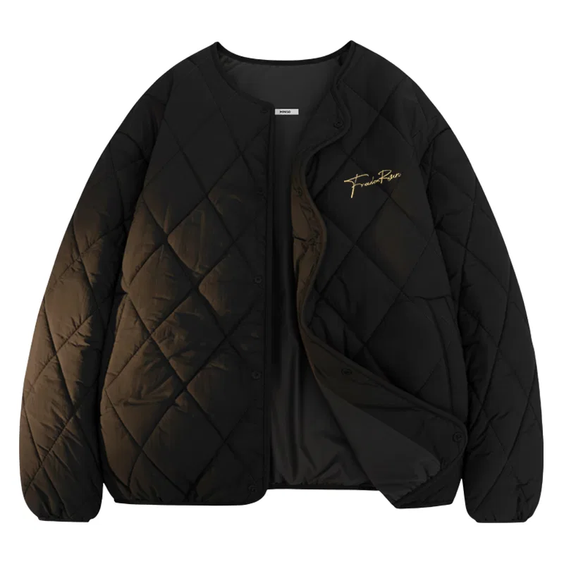 Детский пуховик Freedom Run Chest Logo MINISO, Black