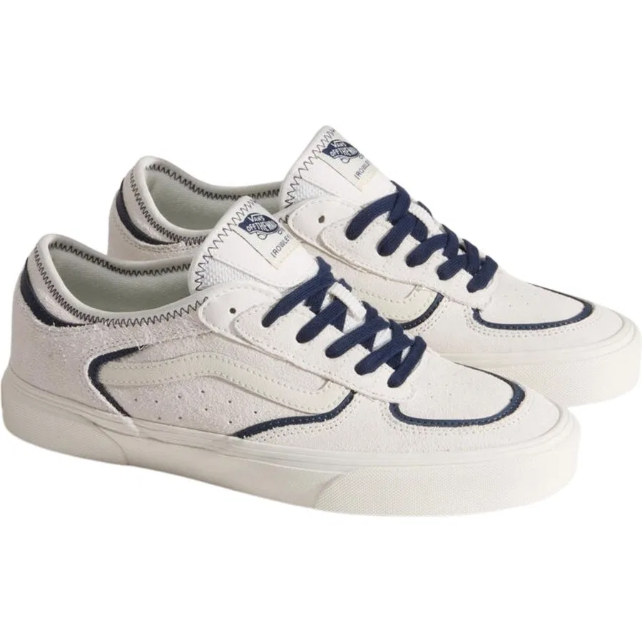 Кроссовки с кожаным верхом Vans Rowley Classic, Белый — фото 2