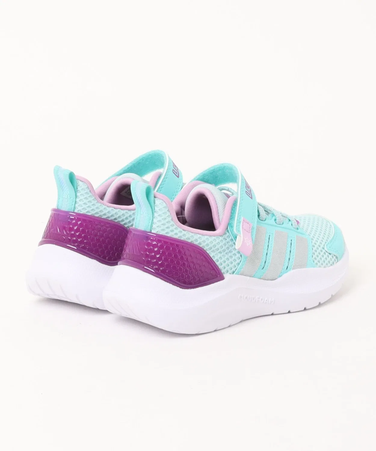 Детские кроссовки с LED-подсветкой Lightorama RNR EL Adidas, Green — фото 2