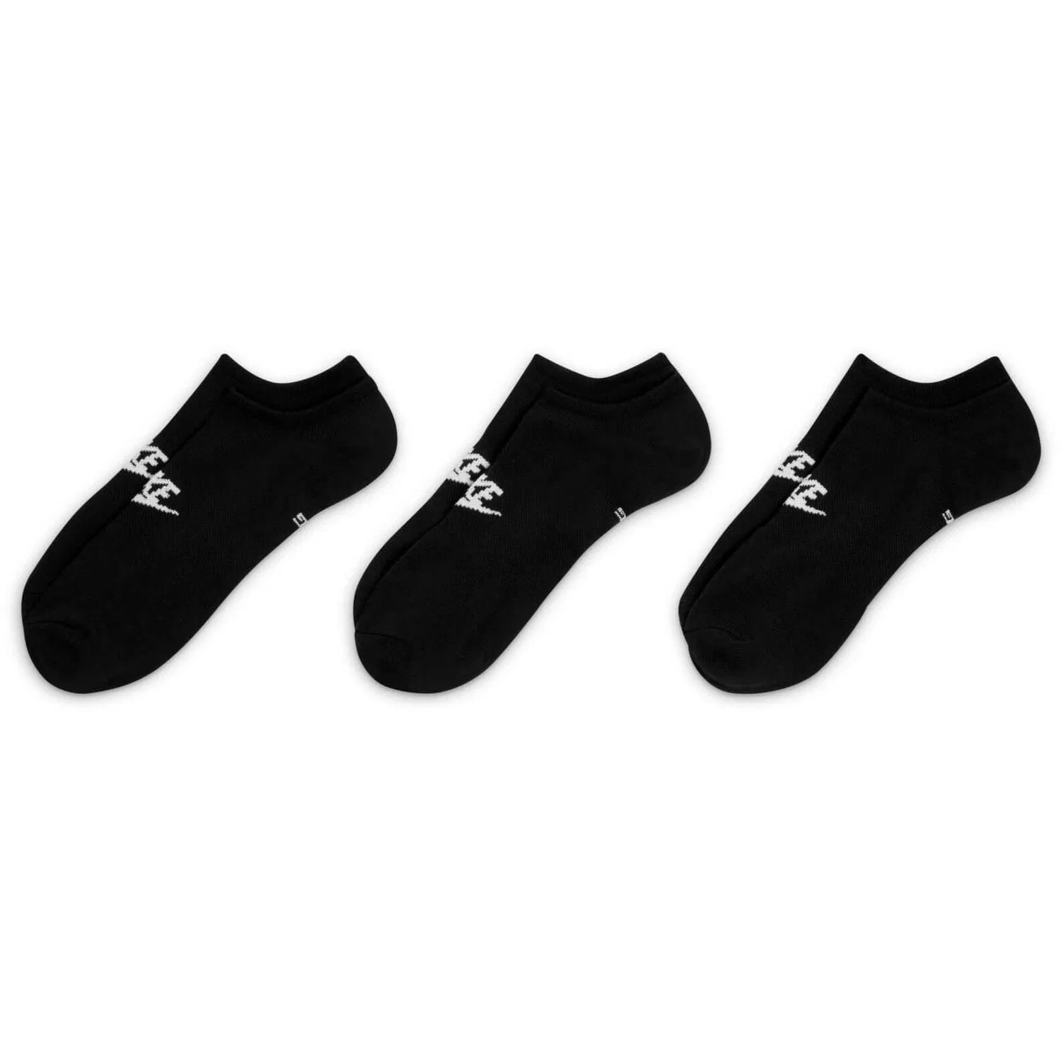 Мужские носки с низкой посадкой Nike Everyday Sportswear Essential Ankle, черный/белый — фото 3