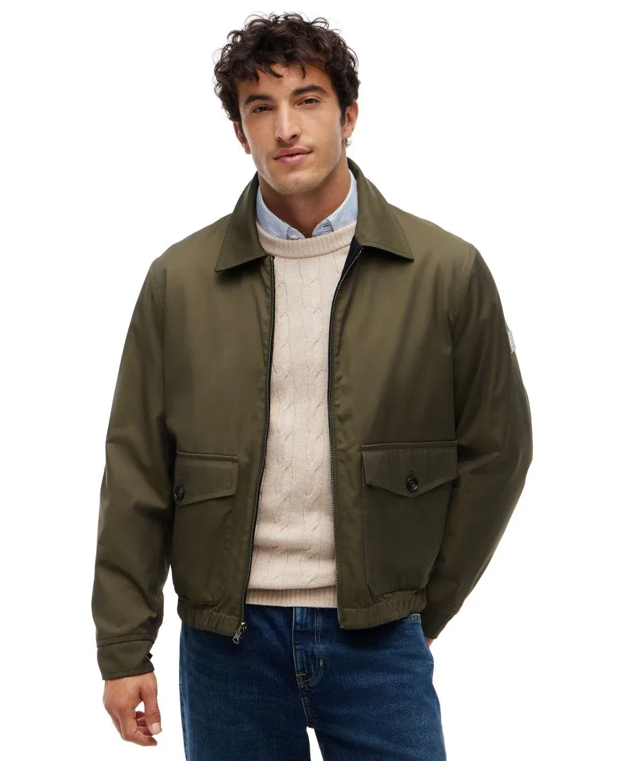 Мужская двусторонняя вельветовая куртка "Айви" Tommy Hilfiger, Navy Blue — фото 3