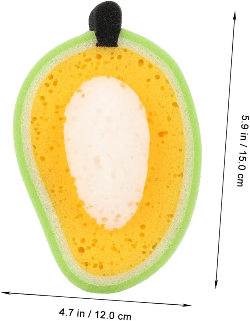 Набор мочалок для ванны Fruit Shape, 8 шт, STOBAZA, 15x12x3 см — фото 3