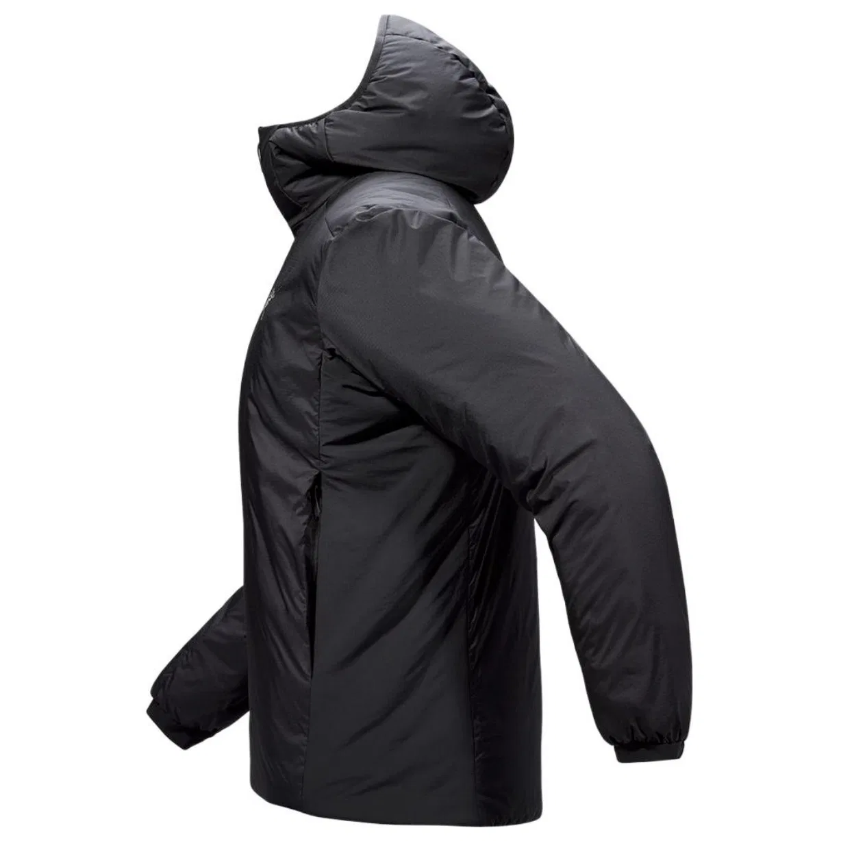Мужская куртка-пуховик с утеплителем Atom Arcteryx, Black Sapphire — фото 4