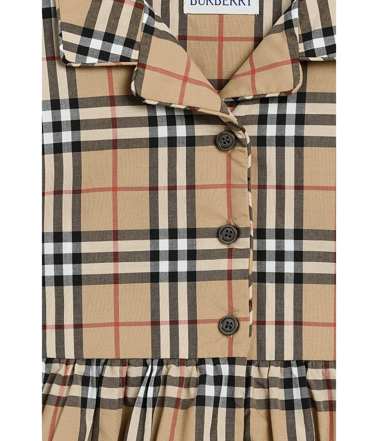 Платье Bea (для младенцев) Burberry Kids, Sand IP Check — фото 3