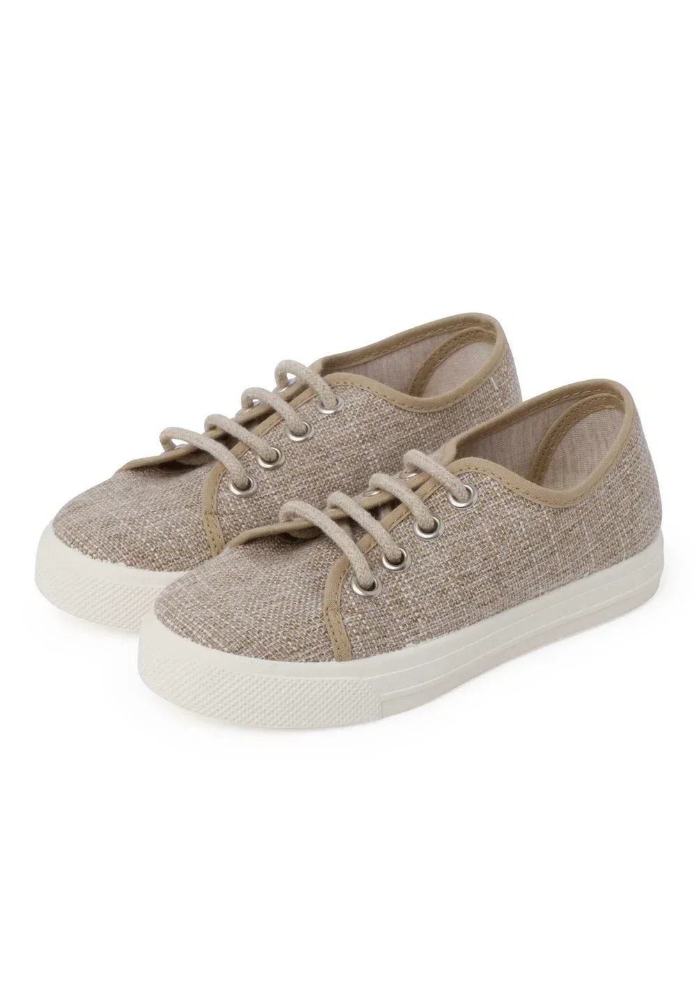 Baskets en lin - trainers Pisamonas, Natural — фото 2