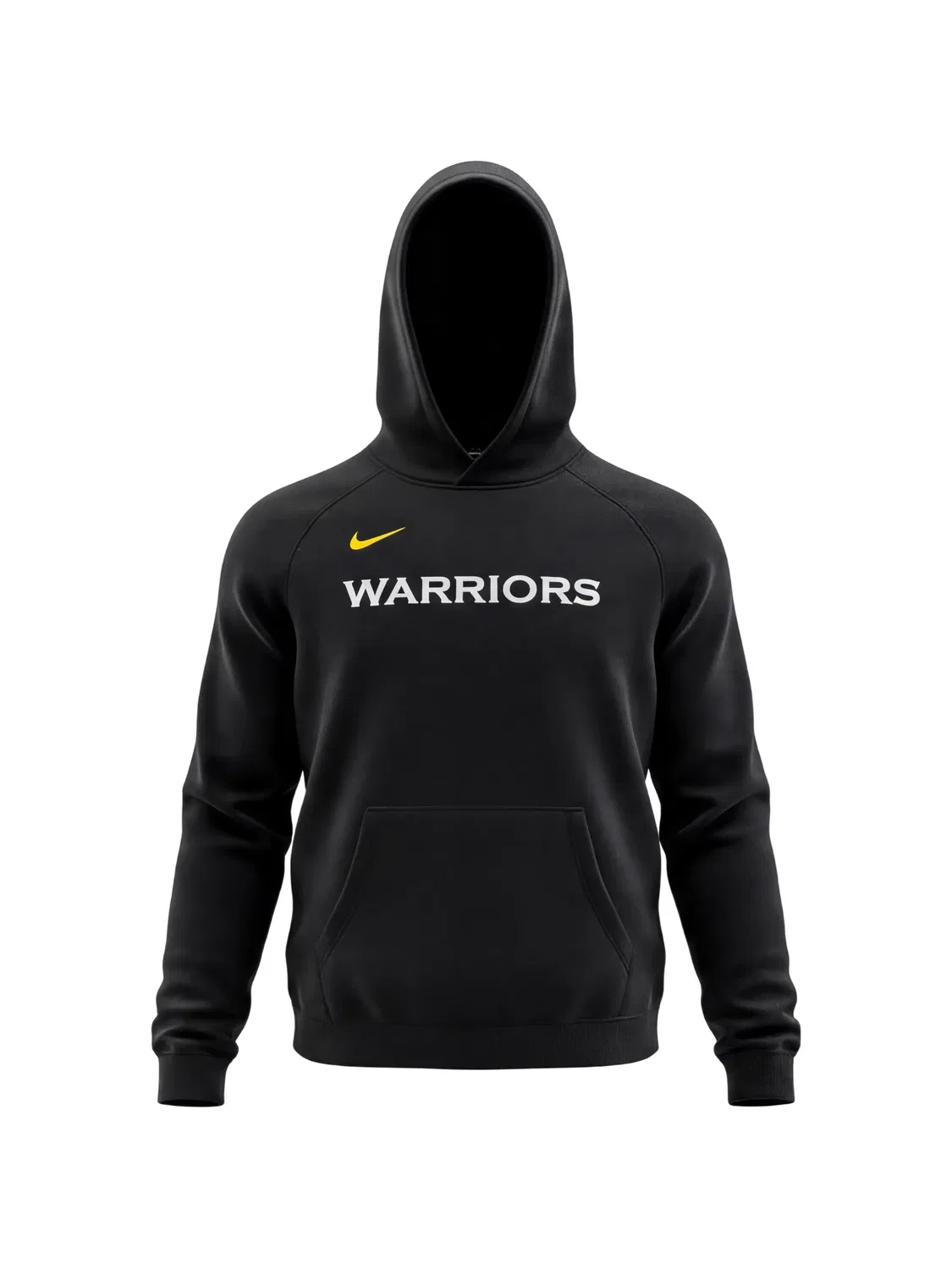 Худи NBA Golden State Warriors Nike, черный
