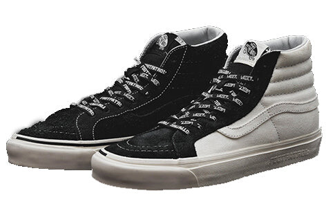 Кроссовки x footpatrol sk8-hi vault 2018 'black white' vn0a38fys2q Vans, черный — фото 2