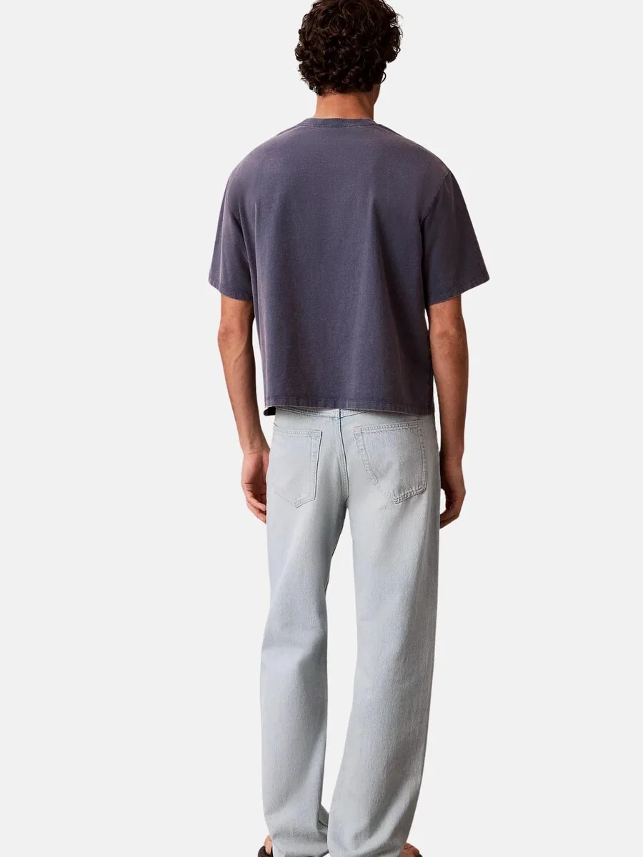Джинсы Calvin Klein Regular 'CALVIN KLEIN 90S STRAIGHT VINTAGE PANTALONE' светло-голубого цвета — фото 4