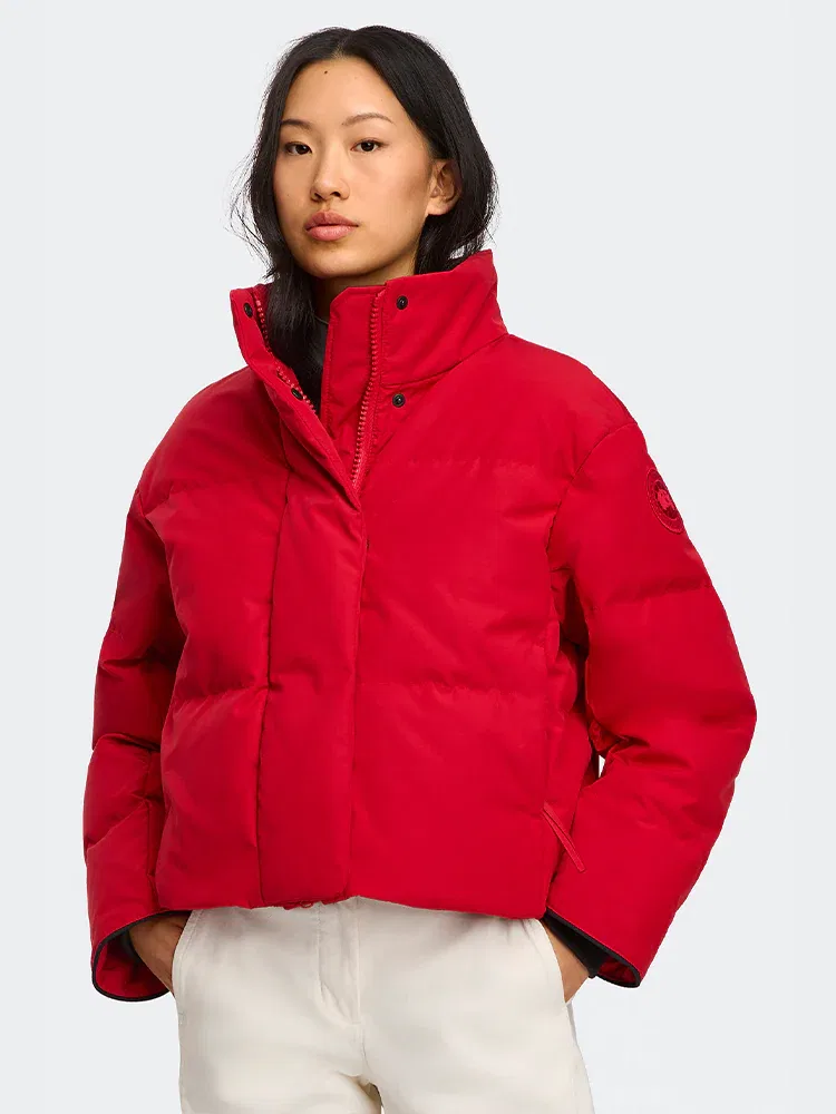 Куртка утепленная Grandview Cropped CANADA GOOSE, Red