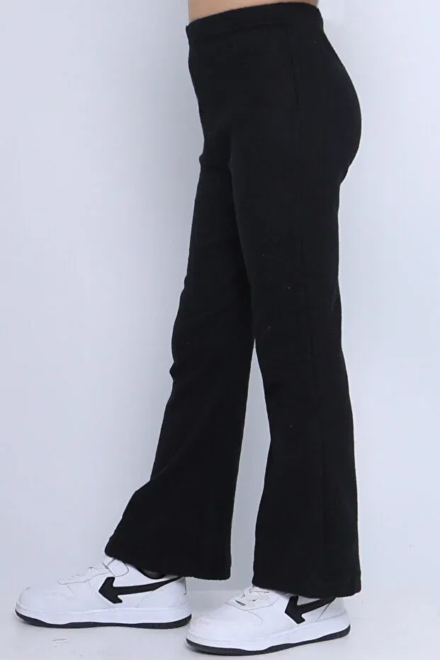 Детские леггинсы для девочек хлопковые Hçm, Black — фото 3
