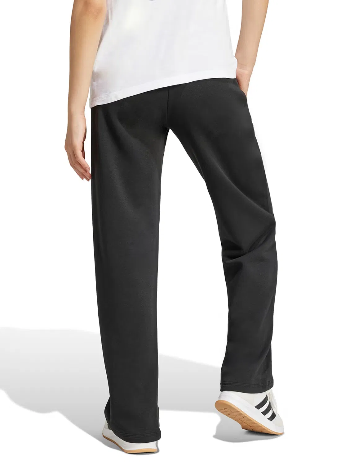 Джоггеры с открытым низом Small Logo Feel Cozy Adidas, черный — фото 2