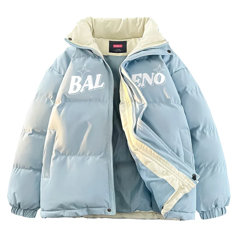 Детская пуховая куртка с воротником-стойкой BALENO, Sky Blue