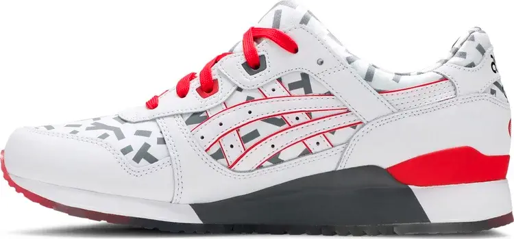 Кроссовки foot locker x anderson bluu x gel lyte 3 'g.i. joe storm shadow' Asics, белый — фото 4