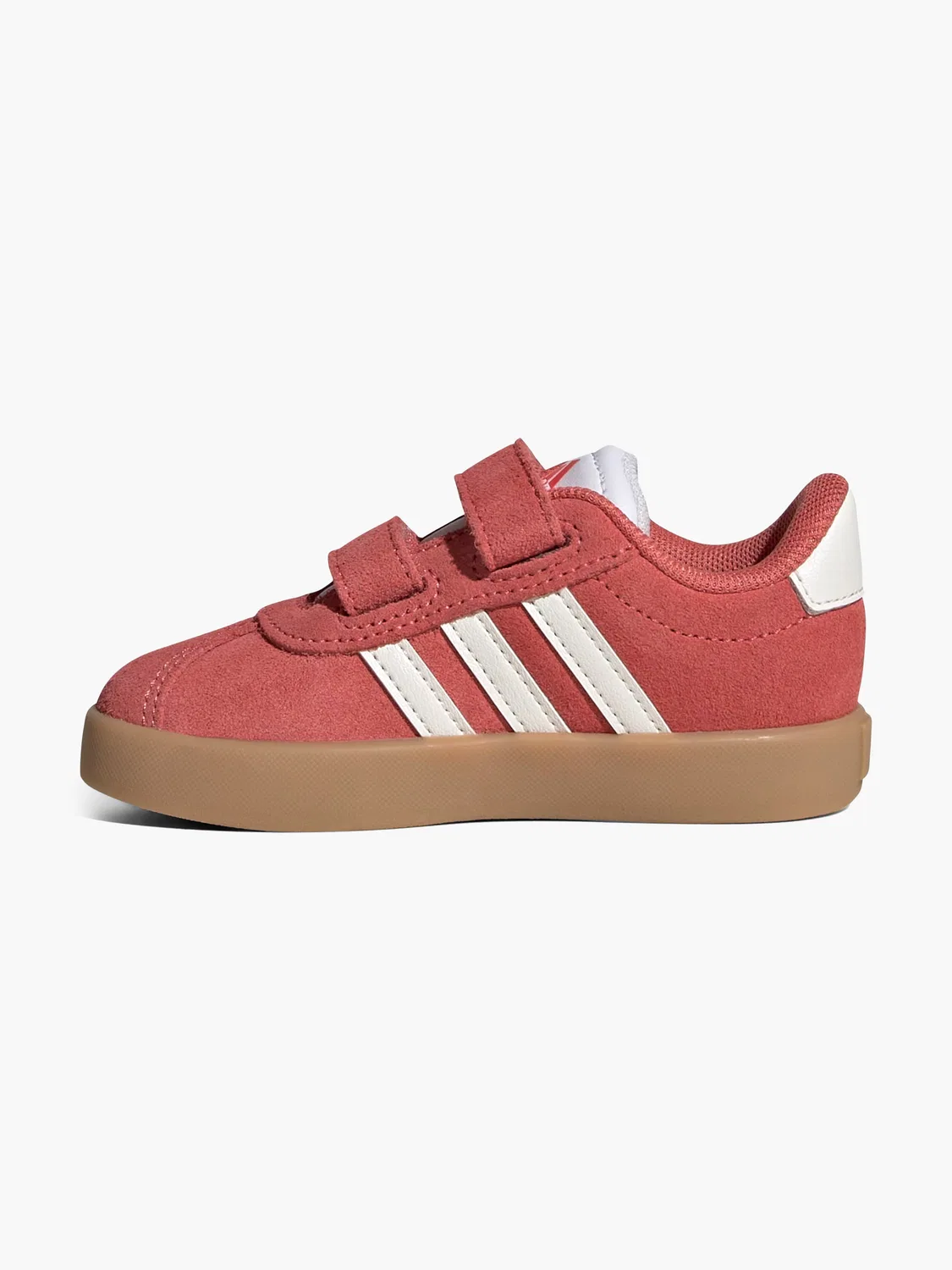 Детские кроссовки VL Court 3.0 CF I Adidas, красный — фото 3