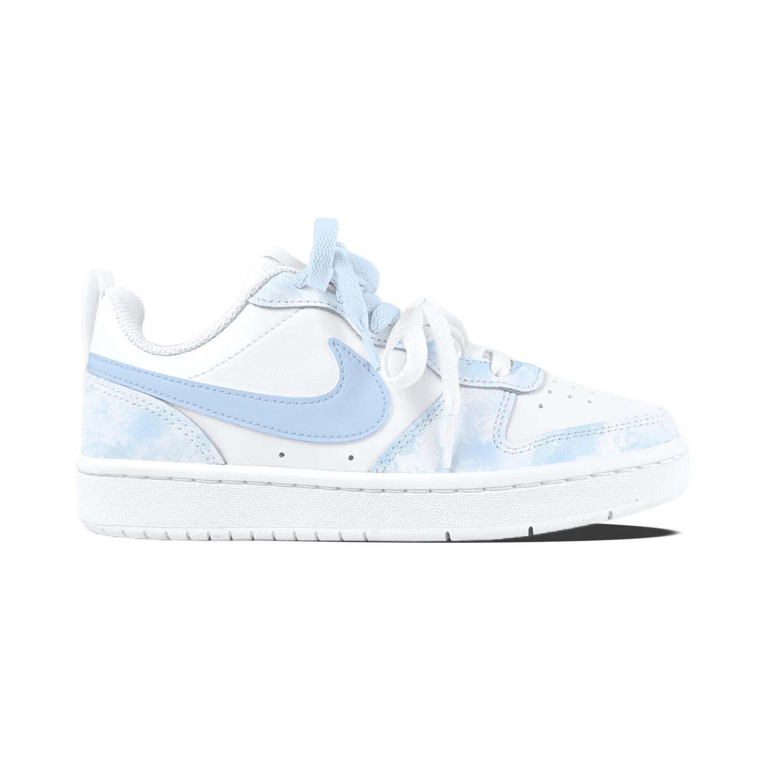 Детские кеды для скейтбординга Light Pink Nike Court Borough — фото 4